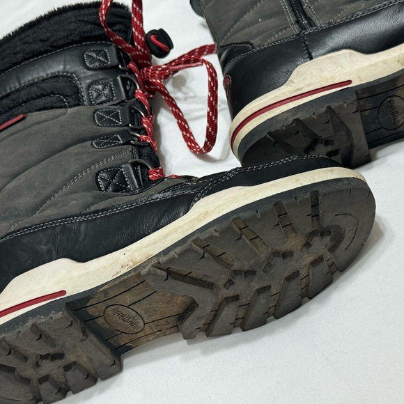 3M Thinsulate Snow black boots - Water resistant with faux fur - Picture 6 of 8